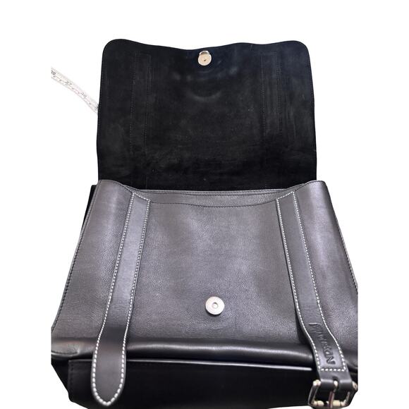JW Anderson Disc Satchel Black Leather Crossbody / Shoulder Bag Iconic - Picture 4 of 11